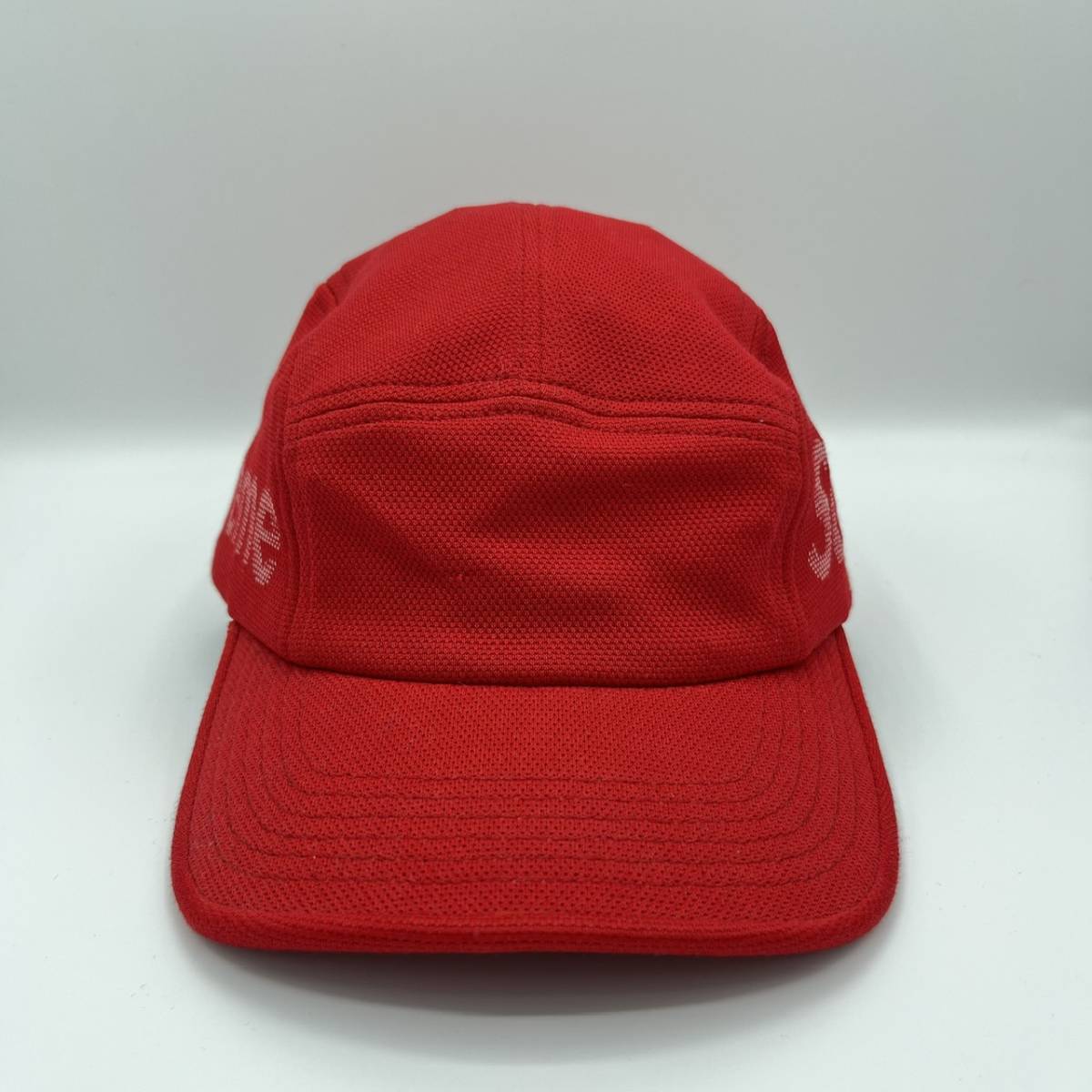 Supreme シュプリーム サイドロゴ キャップ 帽子 スポーツキャップ レッド