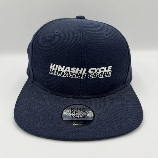 KINASHI CYCLE 木梨サイクル ロゴ ロー キャップ 帽子 ネイビー 木梨憲武 とんねるず