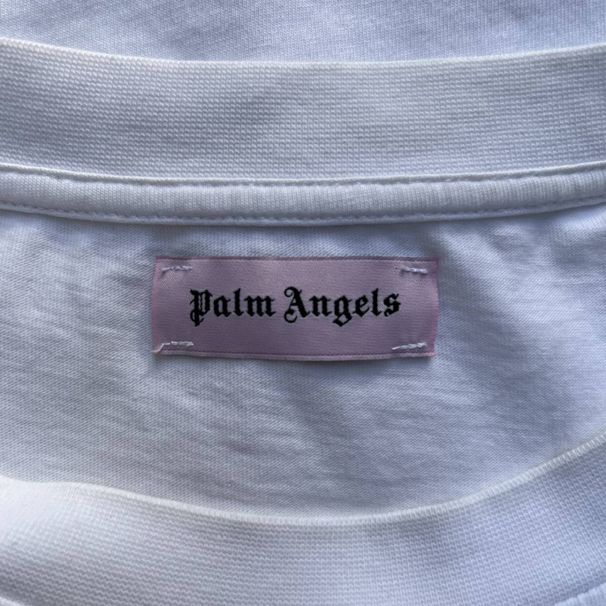 Palm Angels パームエンジェルス XLサイズ Tシャツ ボックスロゴ ロゴ 半袖 ホワイト