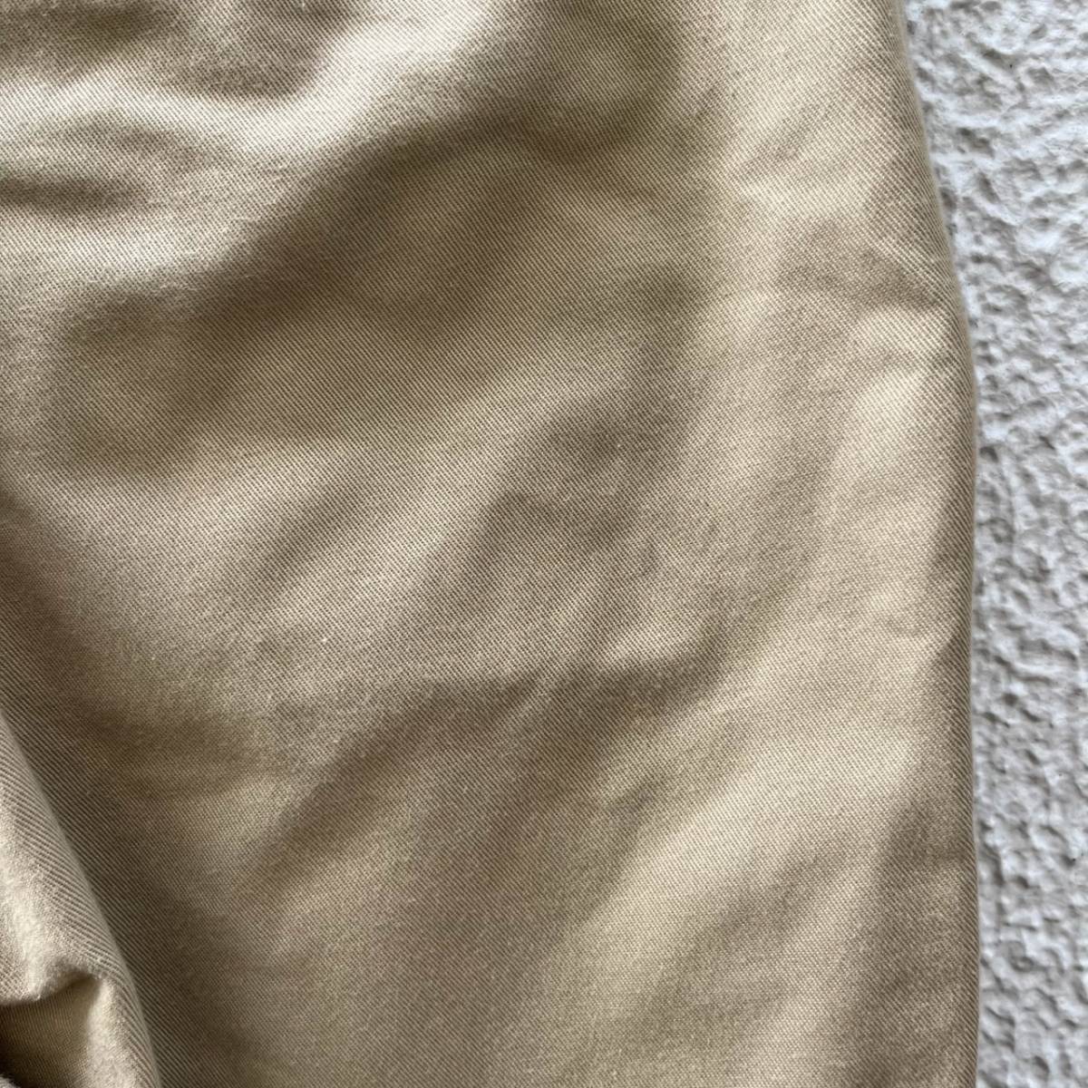 BEDWIN & THE HEARTBREAKERS ベドウィンザハートブレイカーズ × Dickies ディッキーズ Mサイズ クロップドパンツ チノパン ベージュ