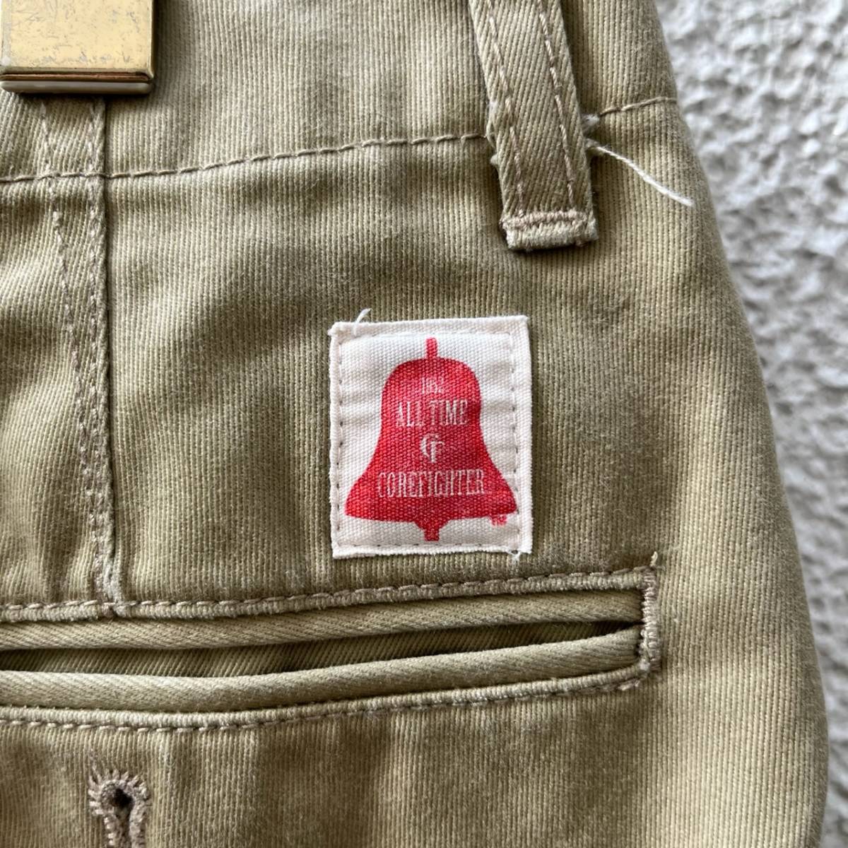 COREFIGHTER コアファイター Sサイズ ショーツ ハーフパンツ ベージュ