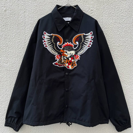 FACETASM ファセッタズム サイズ4 コーチジャケット イーグル ワッペン ブラック
