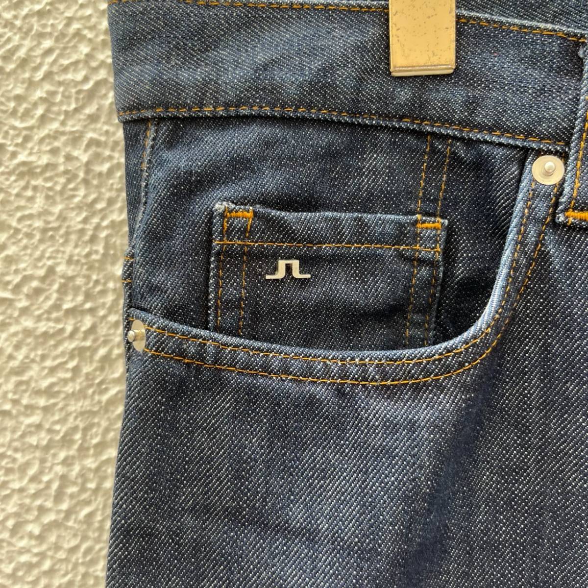 JOHAN by J.LINDEBERG ヨハンリンドバーグ 31インチ デニムパンツ ストレート ジーンズ