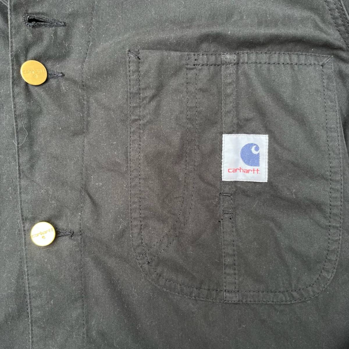 Carhartt カーハート XSサイズ カバーオール ジャケット ブラック
