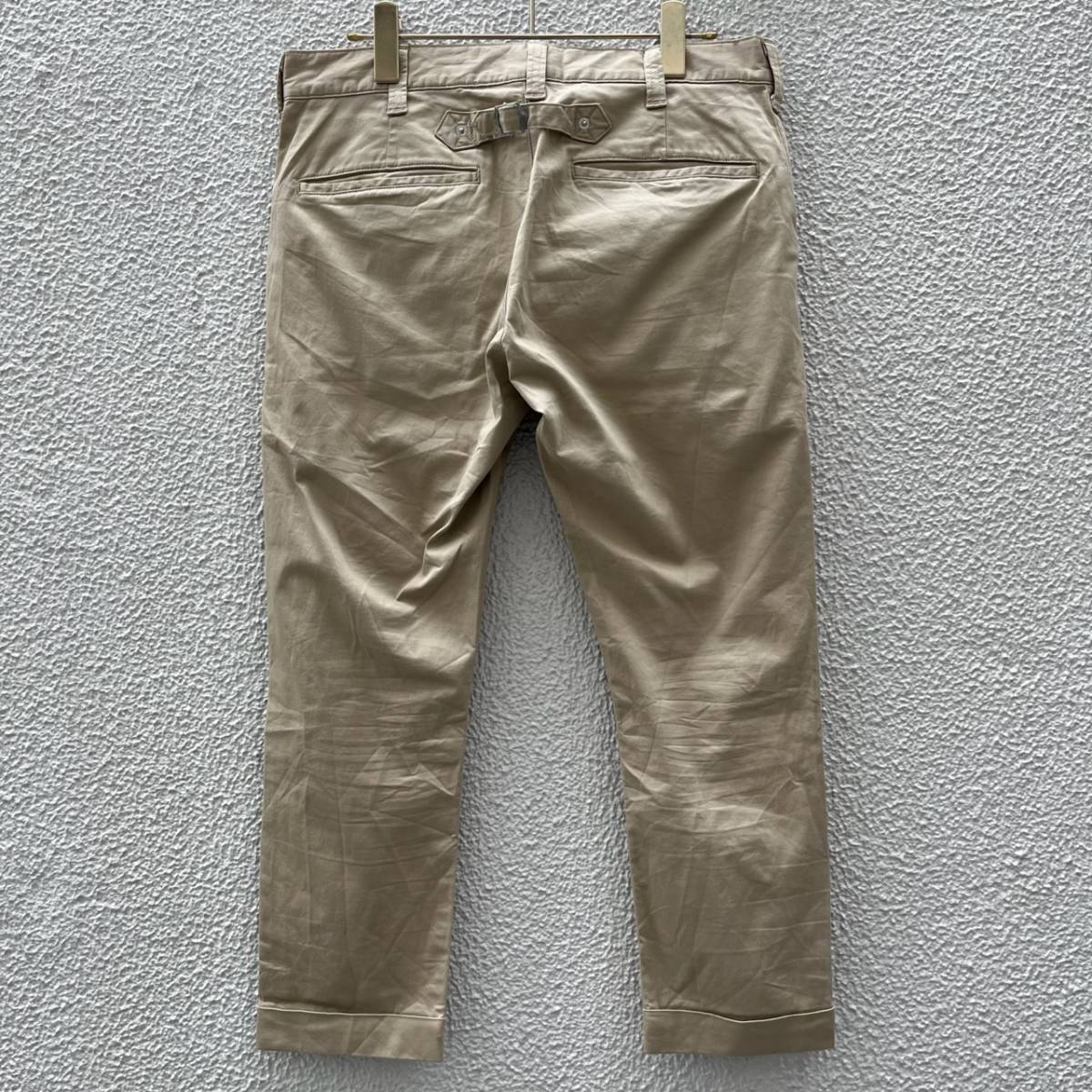 SOPHNET. ソフネット Sサイズ クロップドパンツ チノパン ベージュ