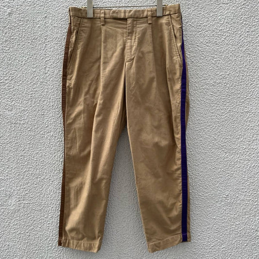 Kolor BEACON カラービーコン サイズ1 チノパン 1タック サイドライン ベージュ