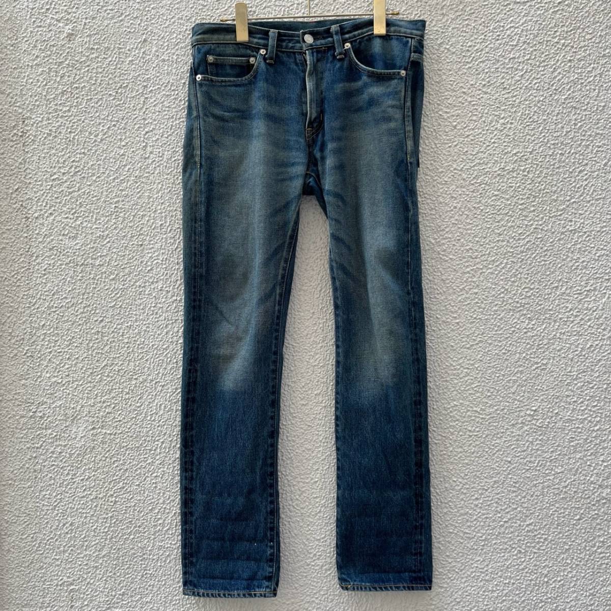 MISTERGENTLEMAN ミスタージェントルマン サイズ30 デニムパンツ ストレート インディゴ