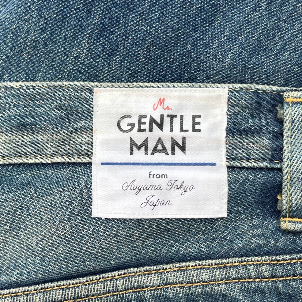 MISTERGENTLEMAN ミスタージェントルマン サイズ30 デニムパンツ ストレート インディゴ