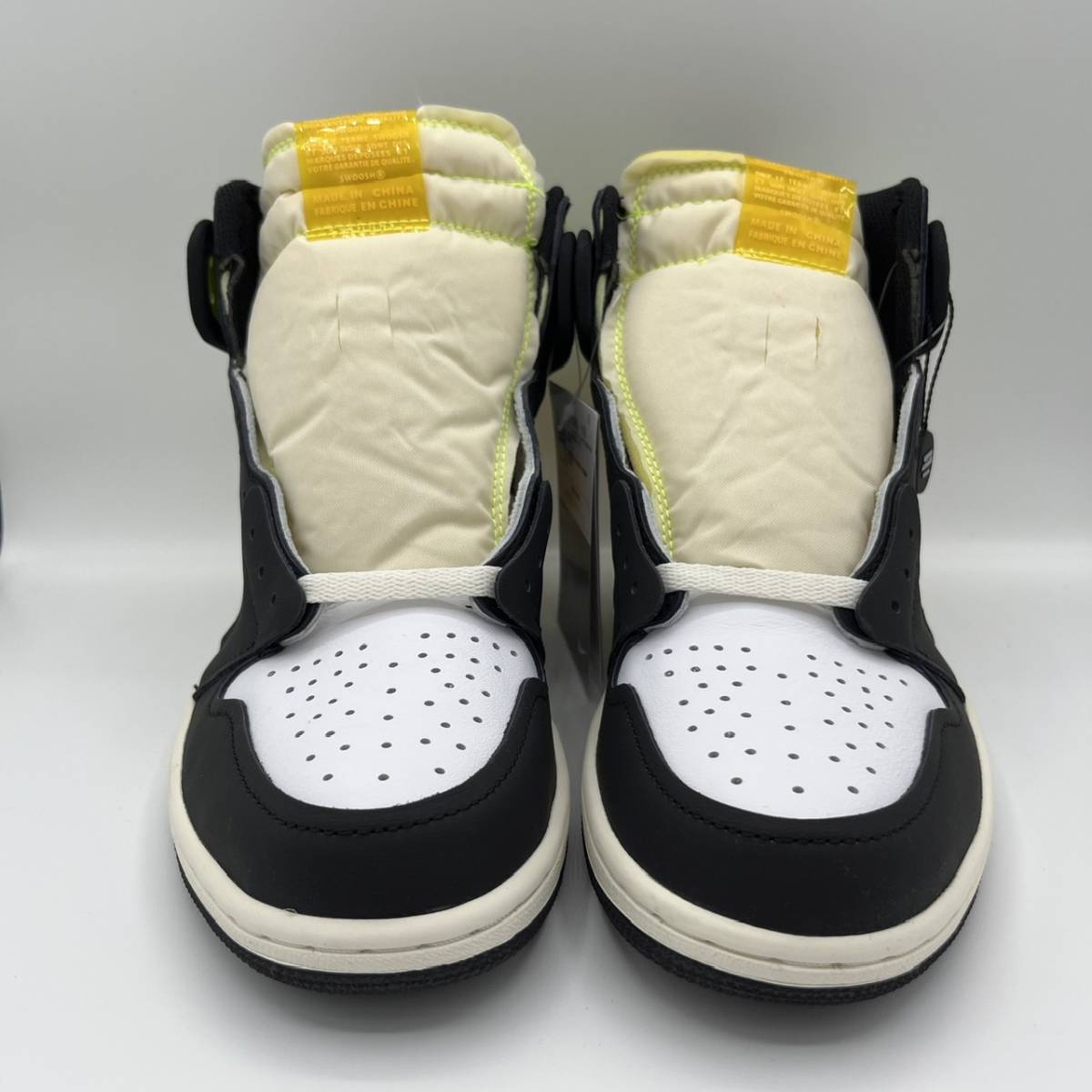 新品 NIKE ナイキ AIR JORDAN 1 RETRO HIGH OG VOLT GOLD エアジョーダン1 レトロ ハイ ボルト ゴールド US8.5 26.5cm 箱付き