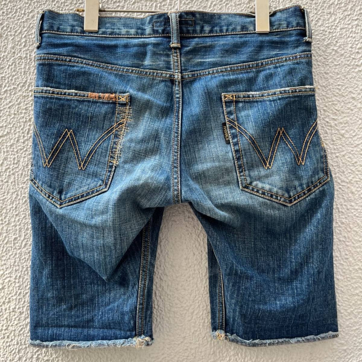 HABANOS ハバノス サイズ1 デニムショーツ ハーフパンツ デニムパンツ