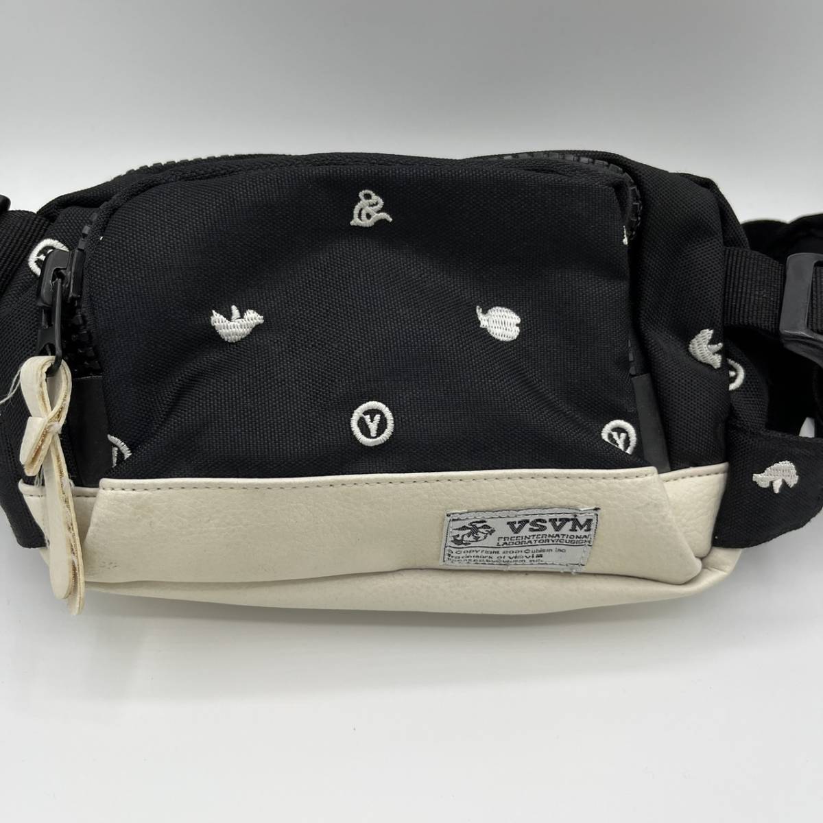 VISVIM ビズビム ウエストバッグ ショルダーバッグ ウエストポーチ バッグ カバン ブラック ホワイト