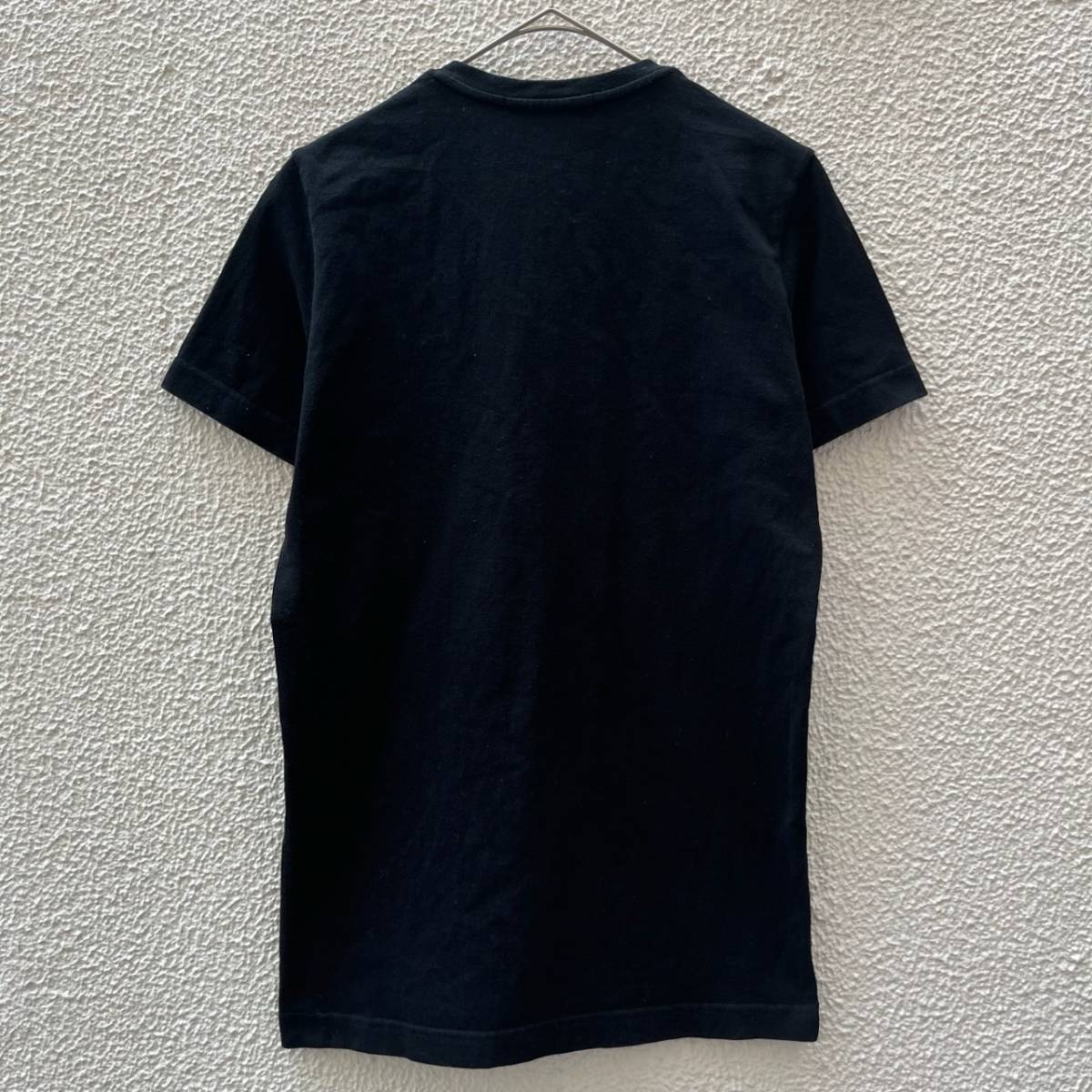 AKM エイケイエム Lサイズ Vネック Tシャツ 半袖 ブラック