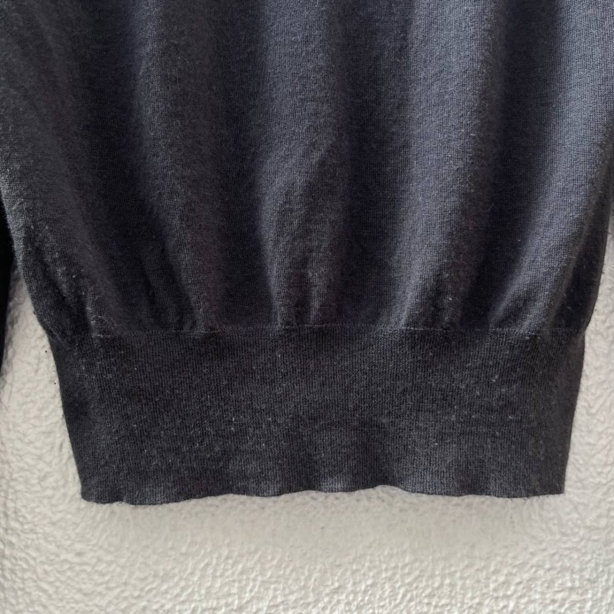 Alexander McQueen アレキサンダーマックイーン Sサイズ Vネック セーター カシミア スミクロ