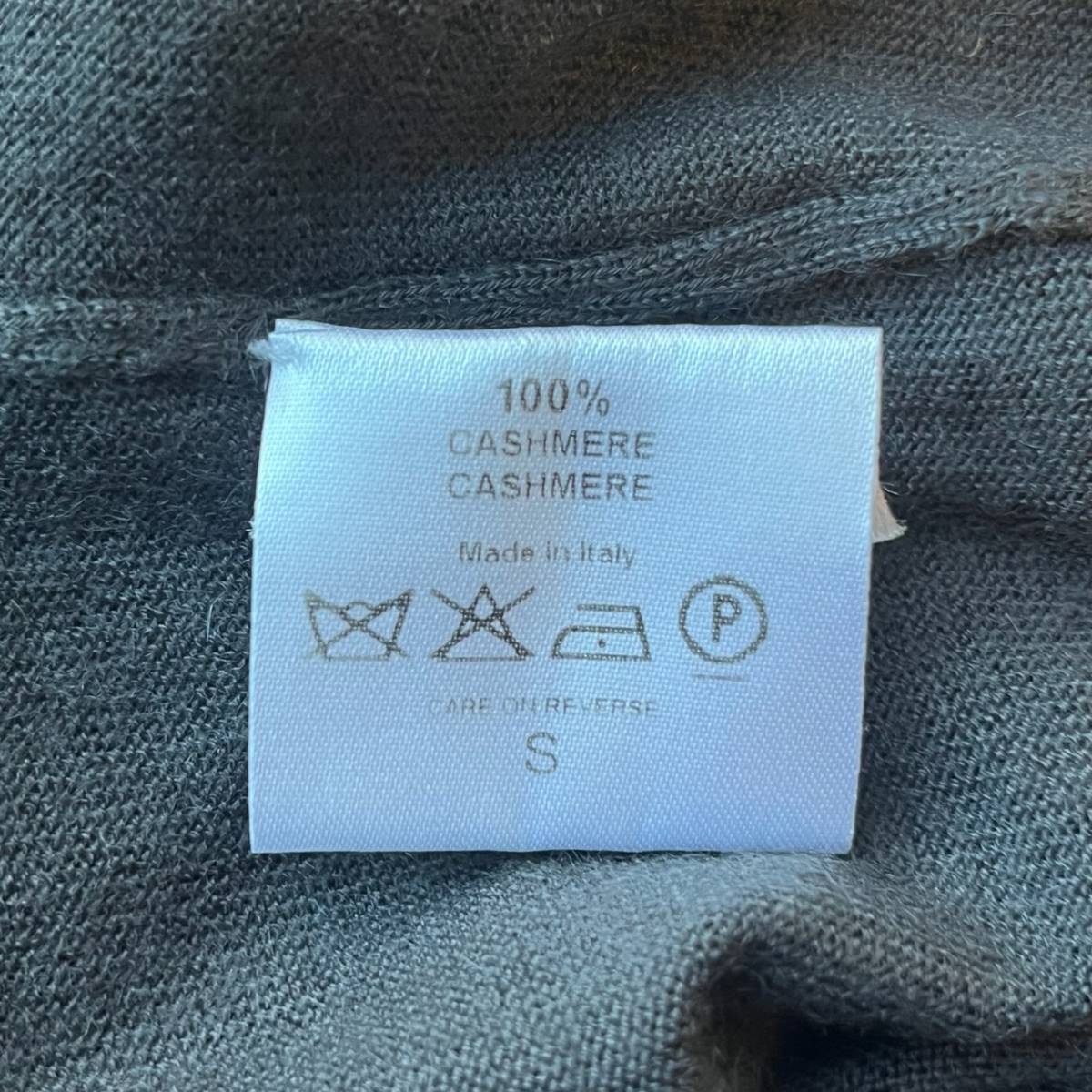 Alexander McQueen アレキサンダーマックイーン Sサイズ Vネック セーター カシミア スミクロ