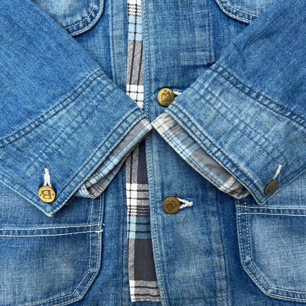Bohemians ボヘミアンズ サイズ1 デニムジャケット ジージャン Blue Tone Denim