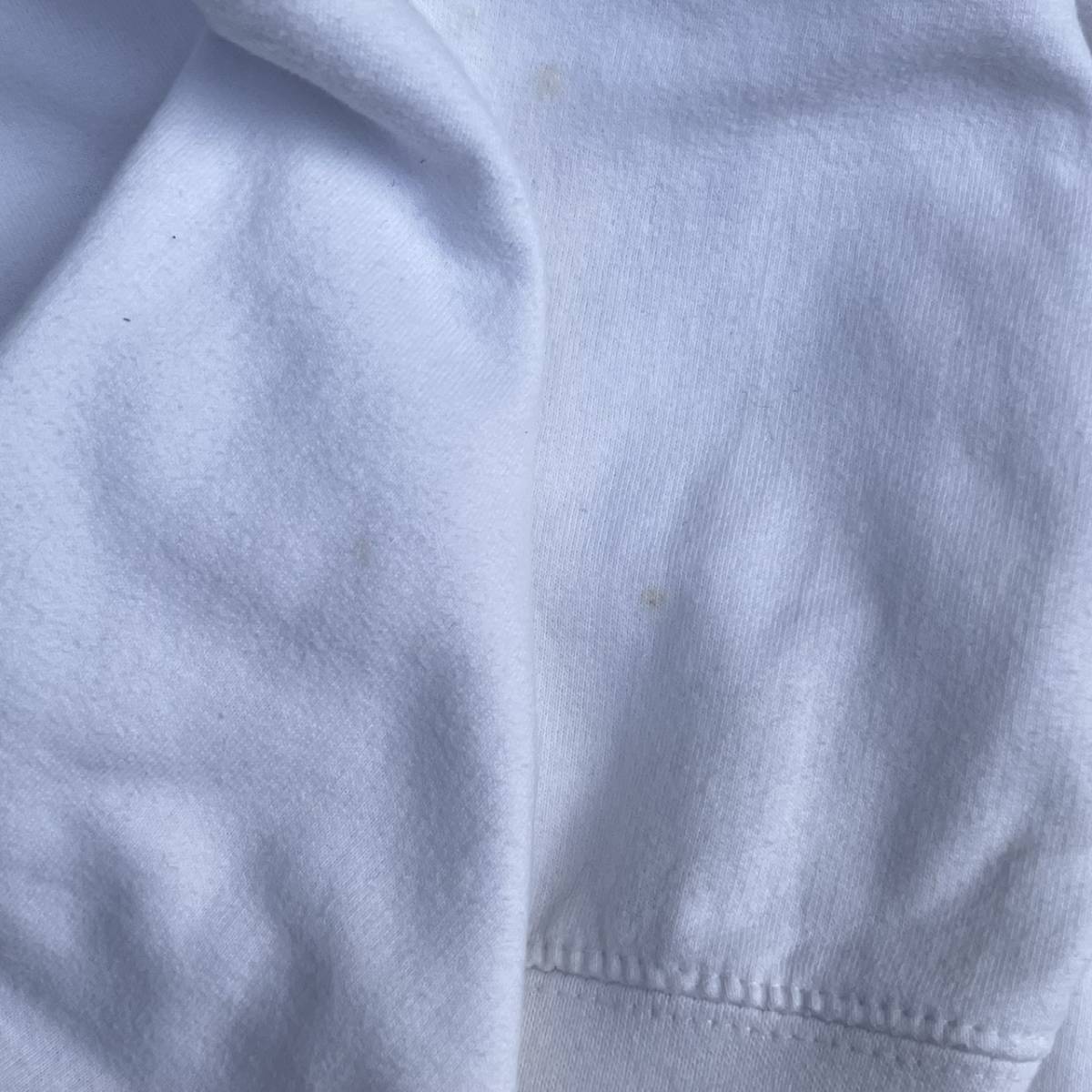 ANTI SOCIAL SOCIAL CLUB アンチソーシャルソーシャルクラブ Sサイズ ロゴ ジップアップパーカー ホワイト