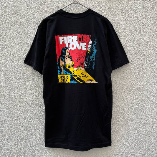 新品 JESSE JO STARK ジェシージョースターク Lサイズ DEADLY DOLL Tシャツ プリント クロムハーツ ブラック