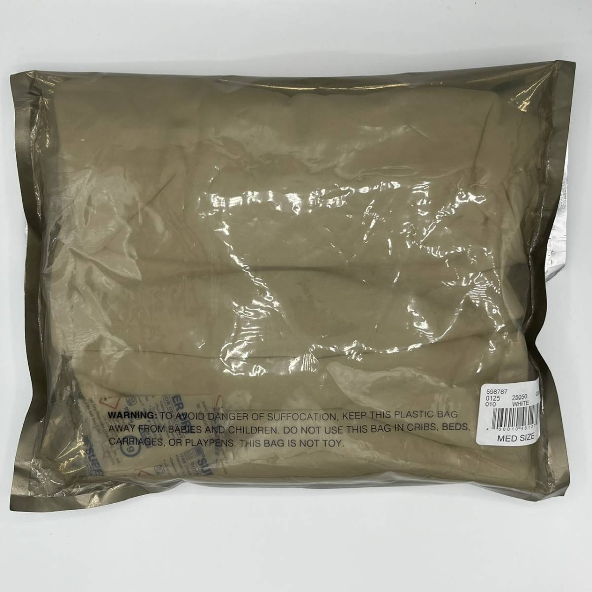 新品 FOG Fear Of God Essentials フィアオブゴッド エッセンシャルズ Mサイズ 3枚パック 3-Pack Tシャツ ホワイト