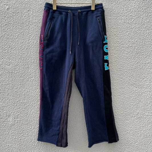 FACETASM ファセッタズム サイズ3 スウェットパンツ サイドライン ネイビー