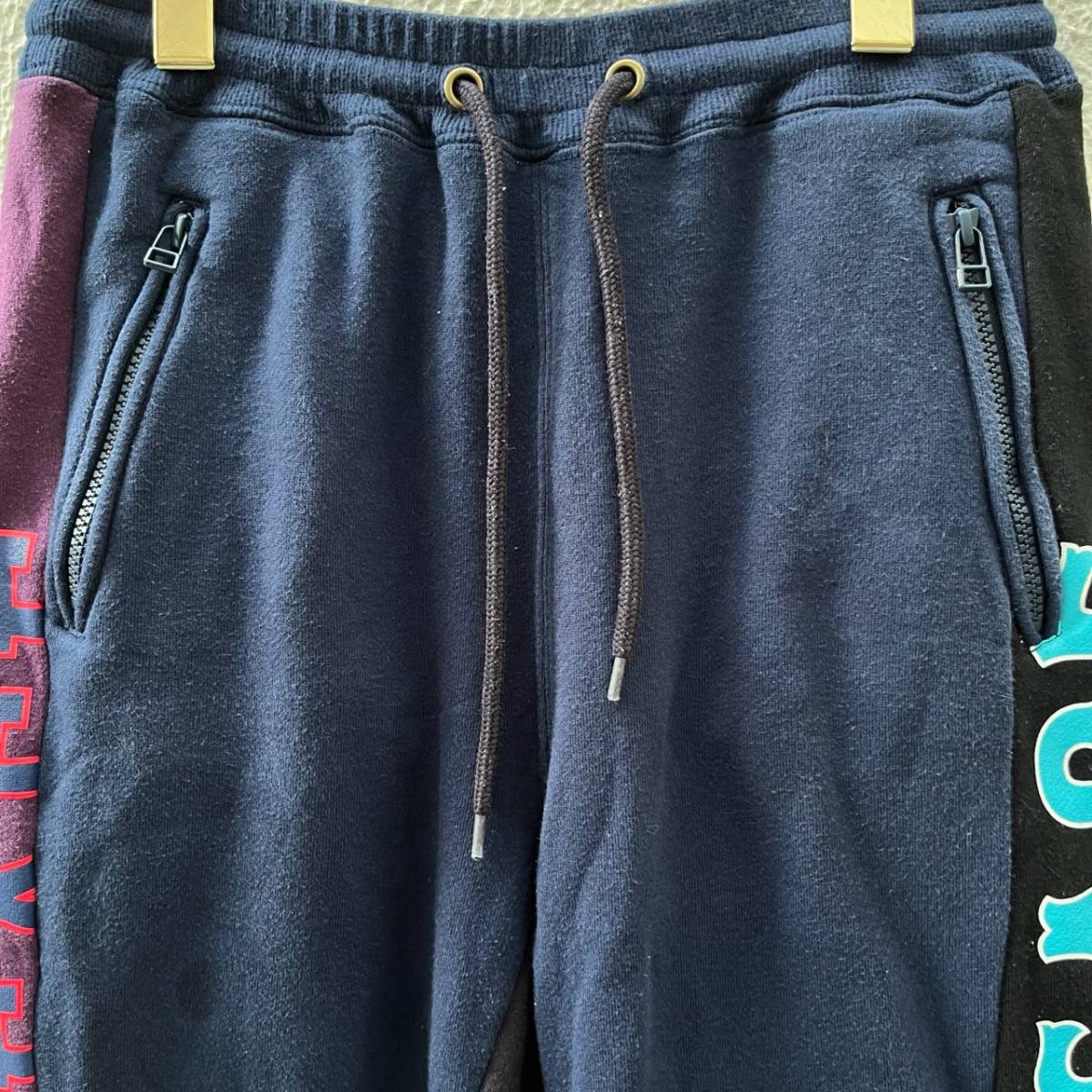FACETASM ファセッタズム サイズ3 スウェットパンツ サイドライン ネイビー