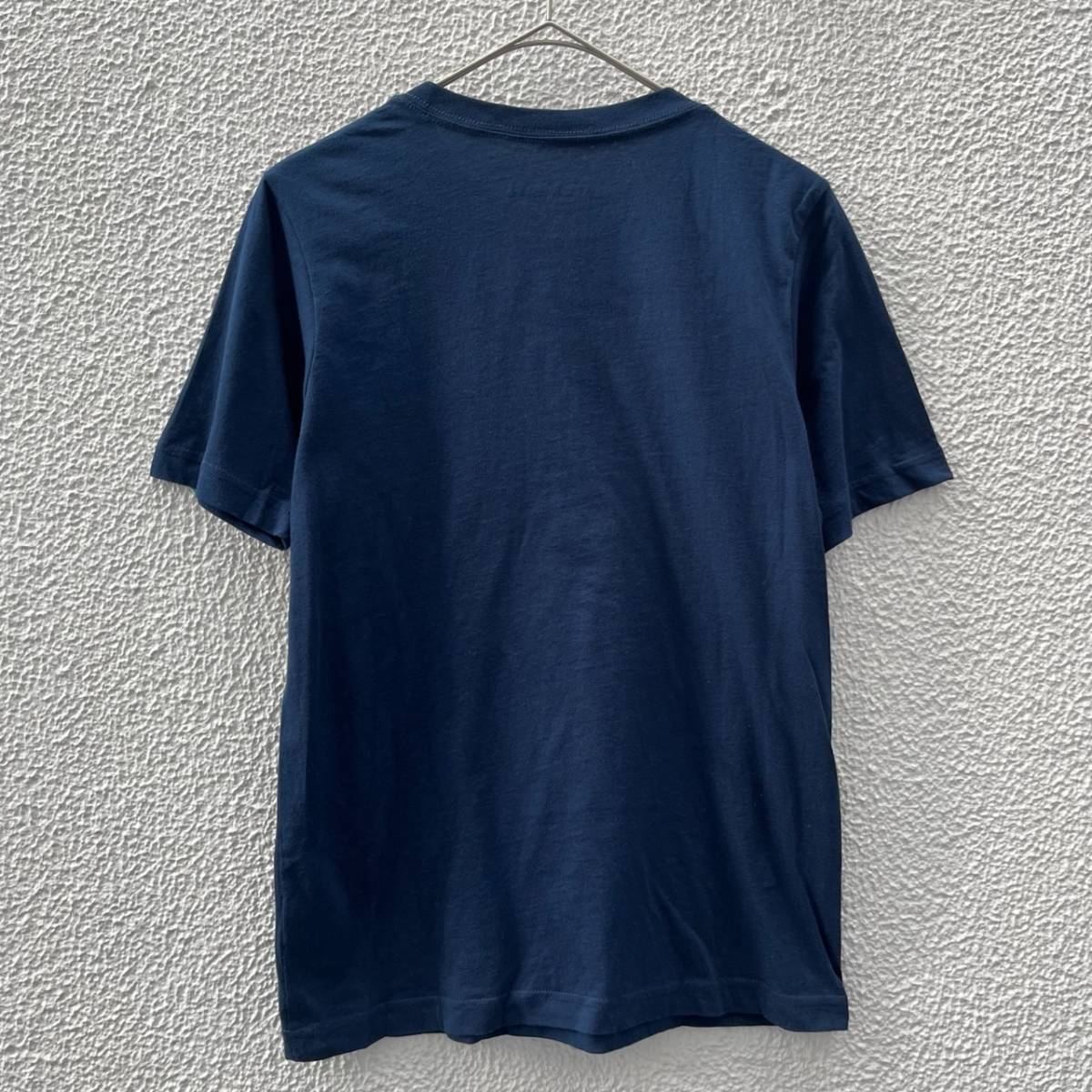 未使用品 SATURDAYS SURF NYC サタデーズサーフニューヨーク XSサイズ Tシャツ 半袖 プリント ネイビー
