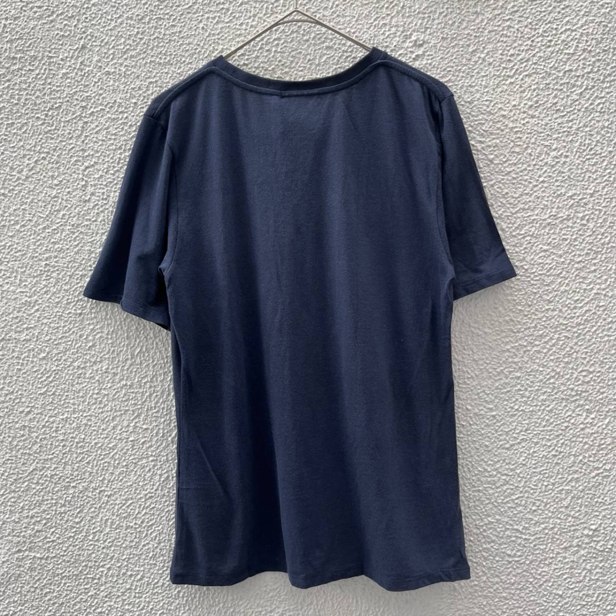 未使用品 FAD3 ファドスリー Sサイズ Tシャツ 半袖 プリント ネイビー