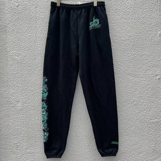 新品 JESSE JO STARK ジェシージョースターク Sサイズ DEADLY DOLL スウェットパンツ モンスター プリント クロムハーツ ブラック