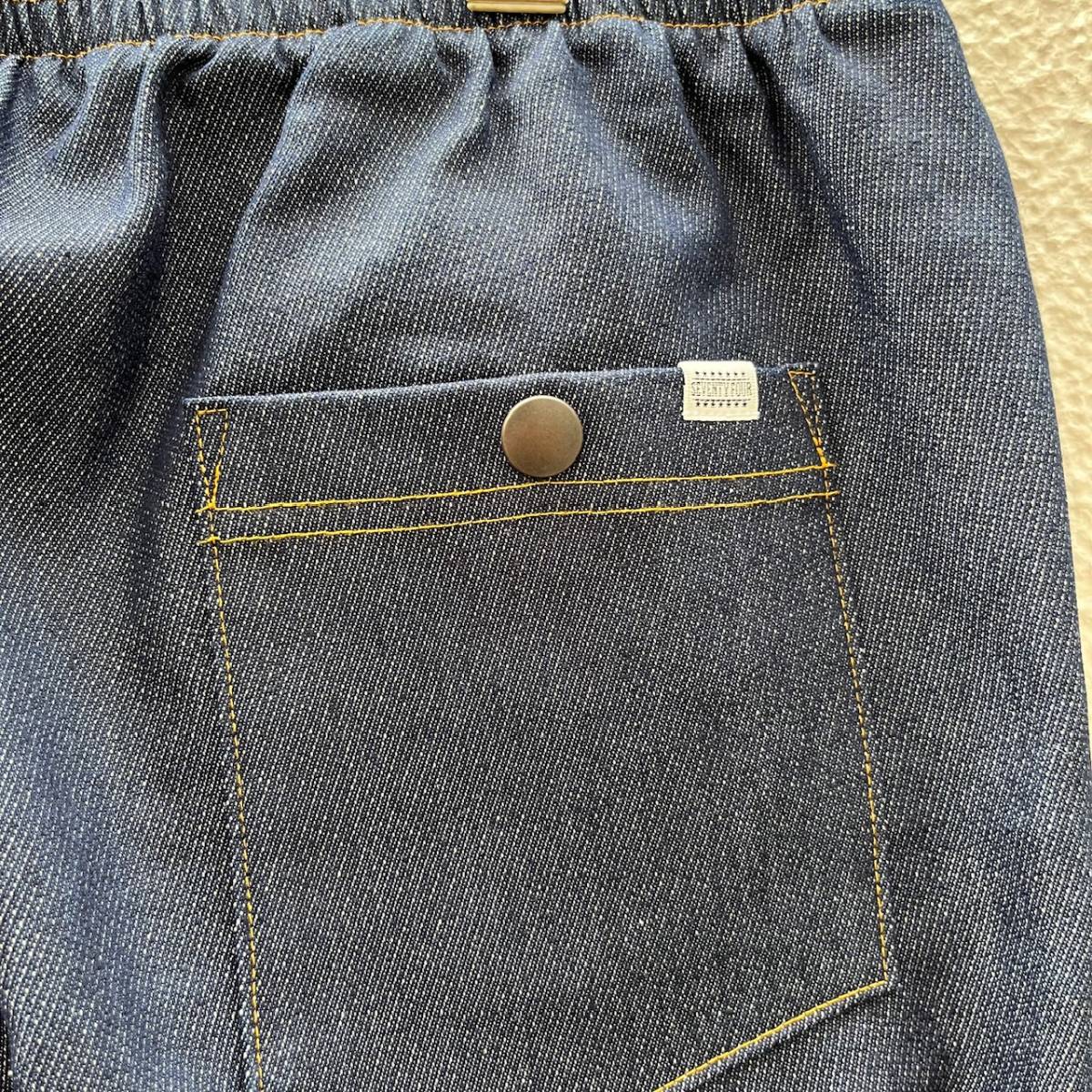SEVENTY FOUR セブンティーフォー Mサイズ スウェットデニム デニムパンツ ブルー