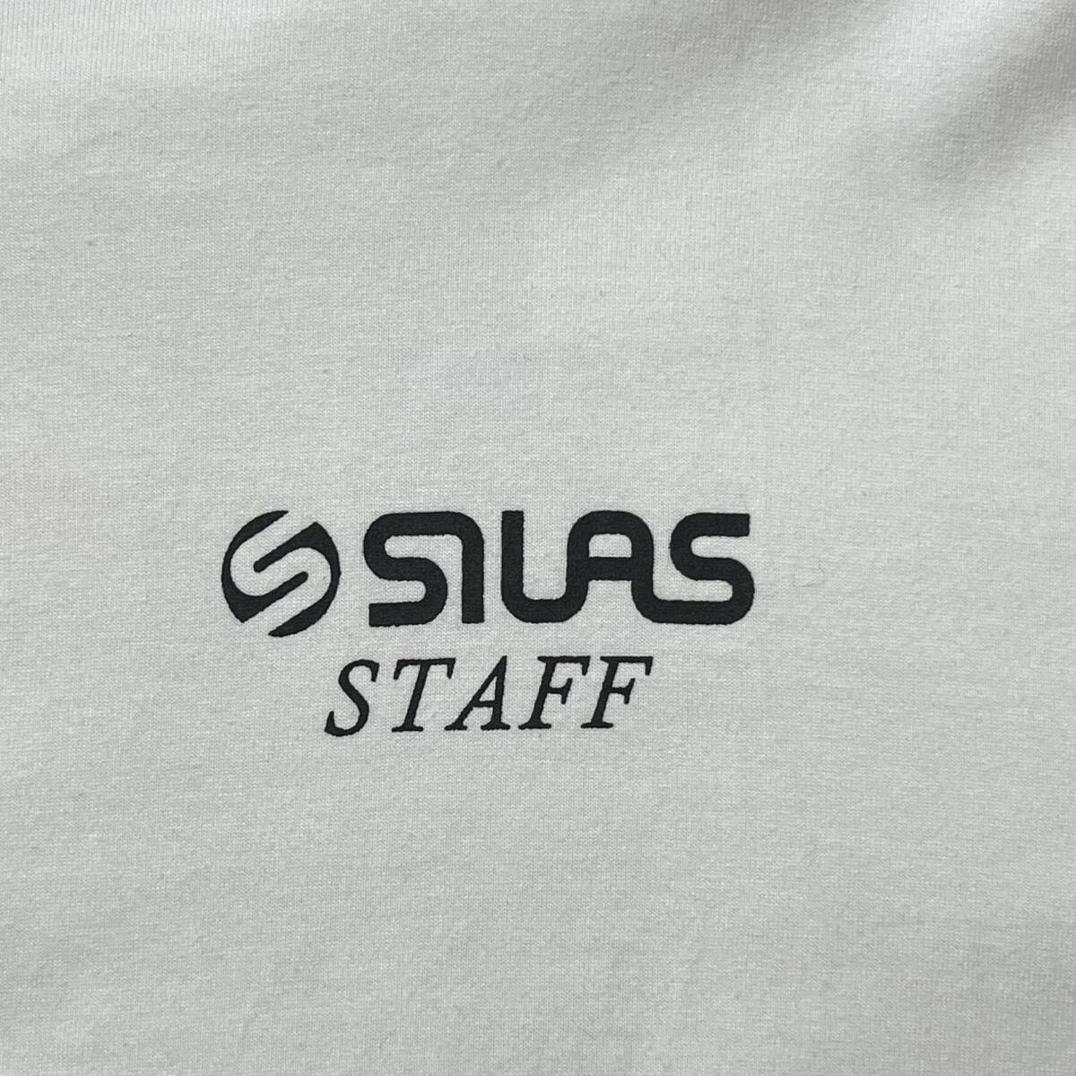 SILAS サイラス XLサイズ Tシャツ ロンドン 半袖 プリント ホワイト