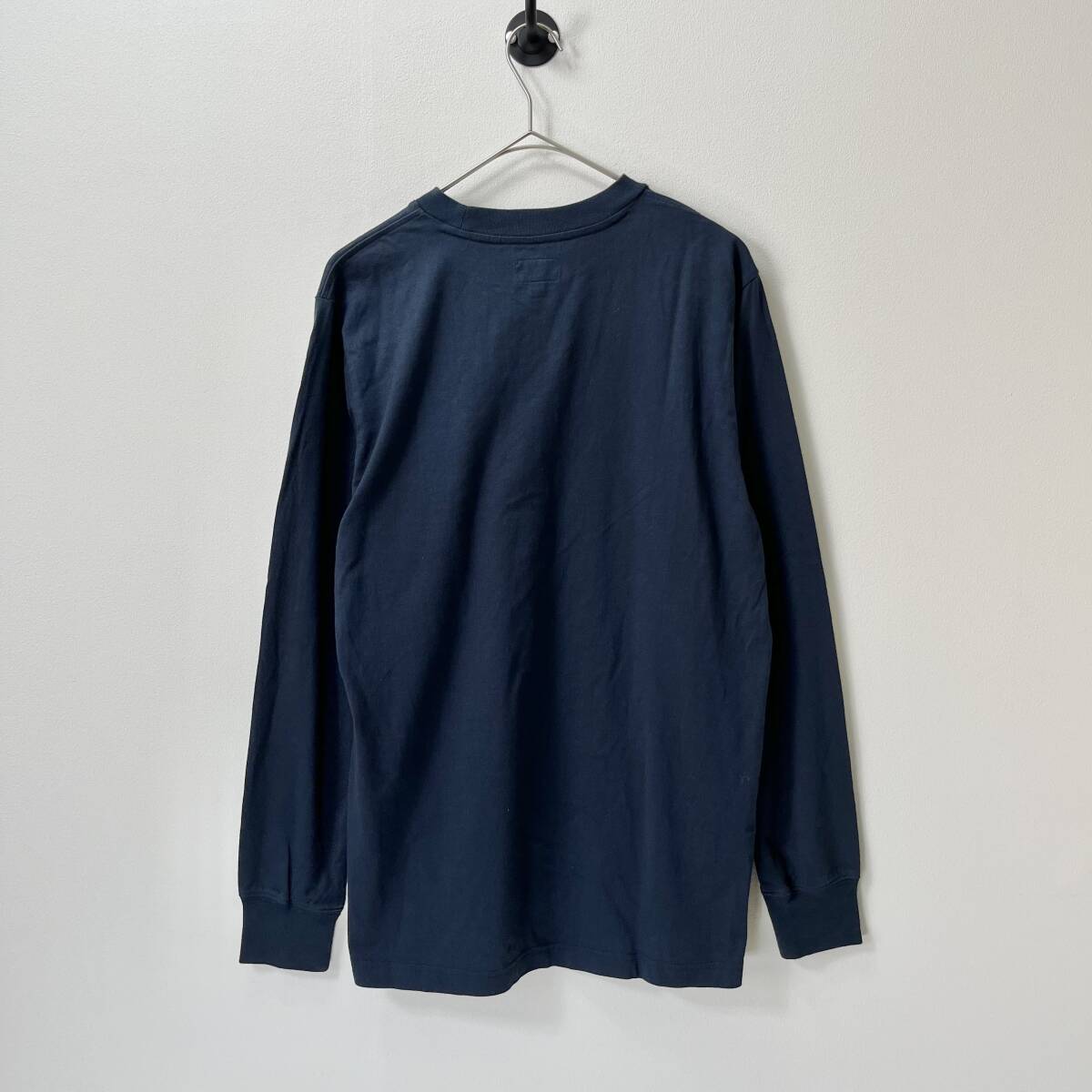 SUPREME シュプリーム Sサイズ ロングスリーブTシャツ ロゴ ロンT ネイビー