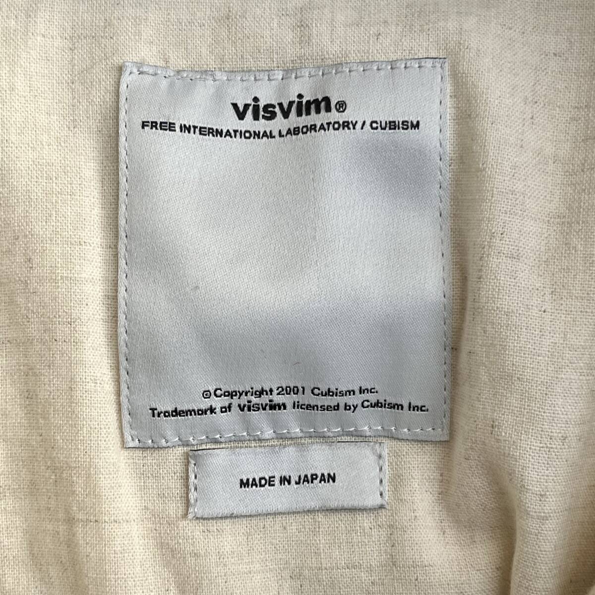 VISVIM ビズビム サイズ2 ダウンジャケット チェック ブラウン