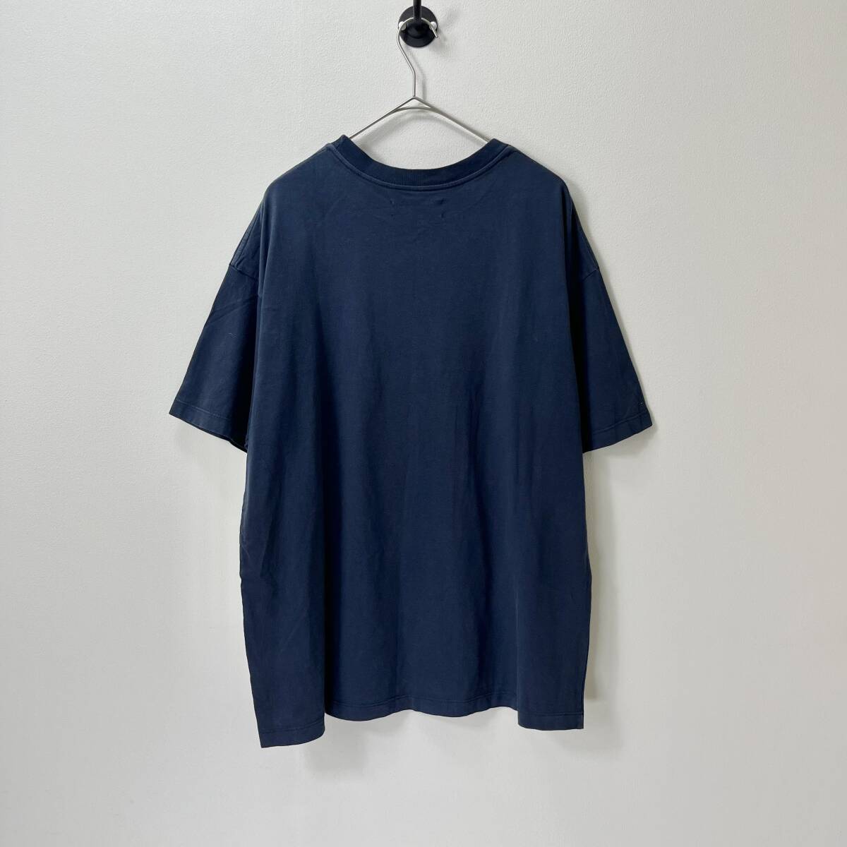 424 フォートゥーフォー Mサイズ ロゴ Tシャツ 半袖 コットン ネイビー