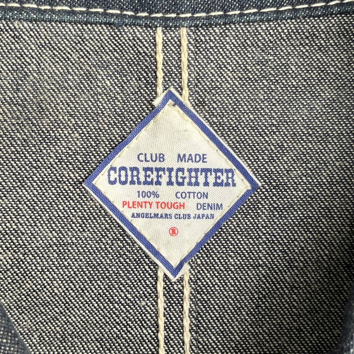 COREFIGHTER コアファイター Sサイズ デニムジャケット ジージャン インディゴ