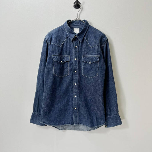VISVIM ビズビム サイズ1 デニムシャツ 長袖シャツ