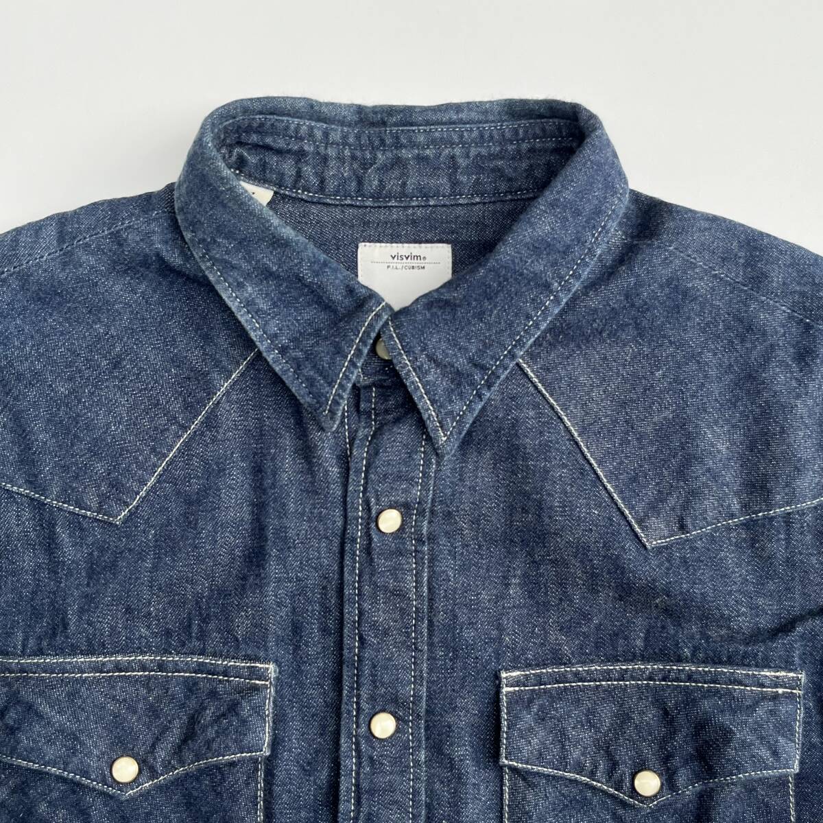 VISVIM ビズビム サイズ1 デニムシャツ 長袖シャツ