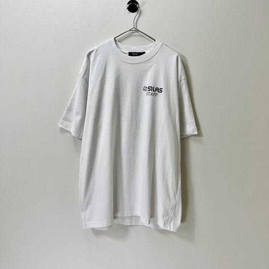 SILAS サイラス XLサイズ Tシャツ ロンドン 半袖 プリント ホワイト