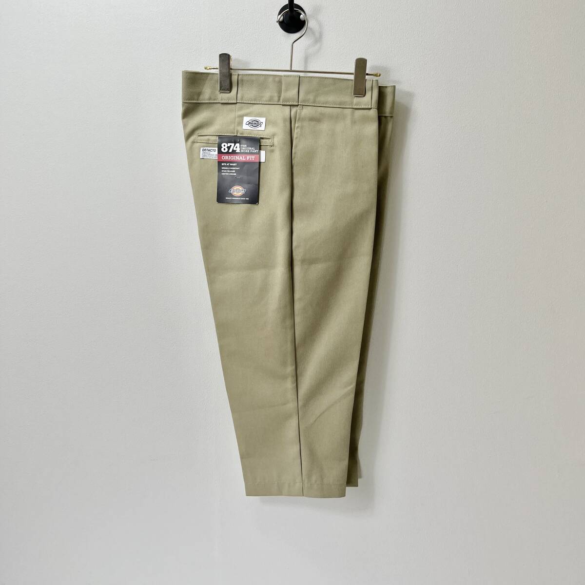 新品 BEDWIN & THE HEARTBREAKERS ベドウィンザハートブレイカーズ × Dickies ディッキーズ サイズ2  クロップドパンツ チノパン ベージュ