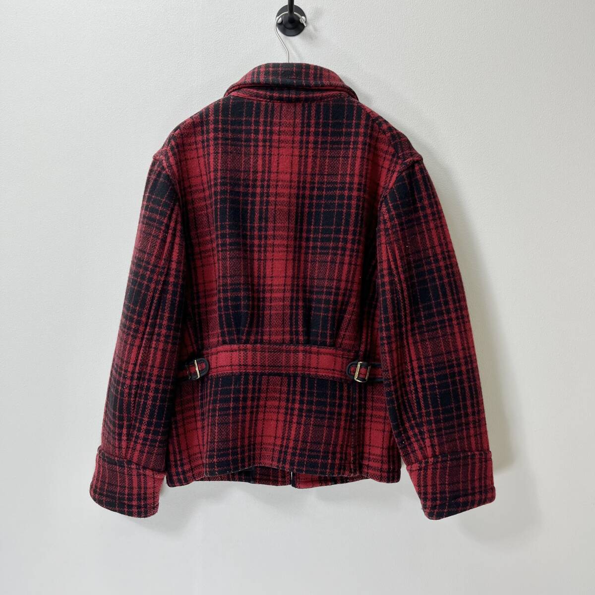 TENDERLOIN テンダーロイン サイズ36 T-FIELD MASTER フィールドマスター ジップアップ ジャケット チェック レッド