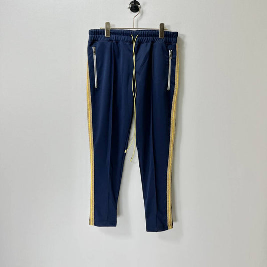 MINTCREW ミントクルー Mサイズ Cropped Track Pants クロップドトラックパンツ サイドライン ジャージ ネイビー パンツ