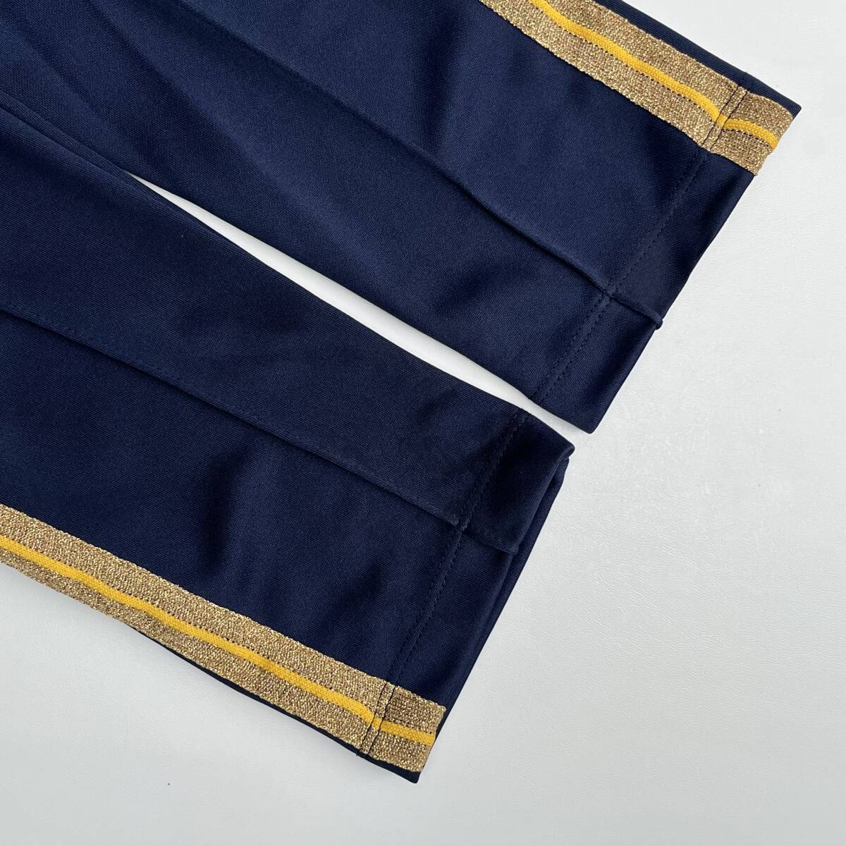 MINTCREW ミントクルー Mサイズ Cropped Track Pants クロップドトラックパンツ サイドライン ジャージ ネイビー パンツ