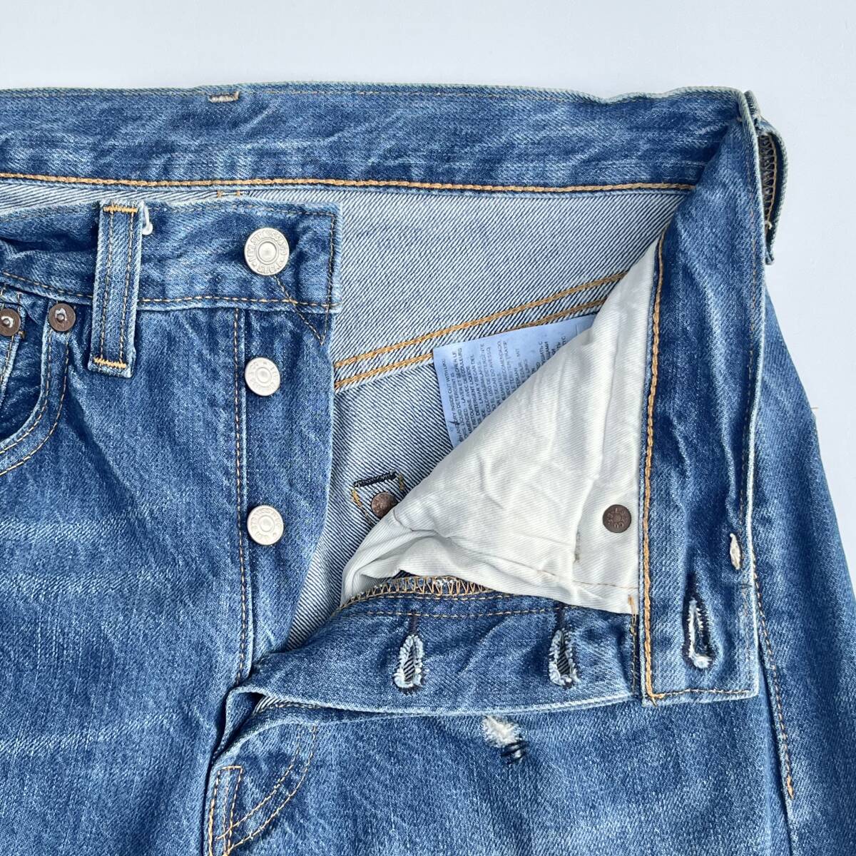 Levi’s リーバイス W29 L32 Vintage Clothing 1947年モデル 501XX復刻 デニムパンツ ストレート インディゴ リペア