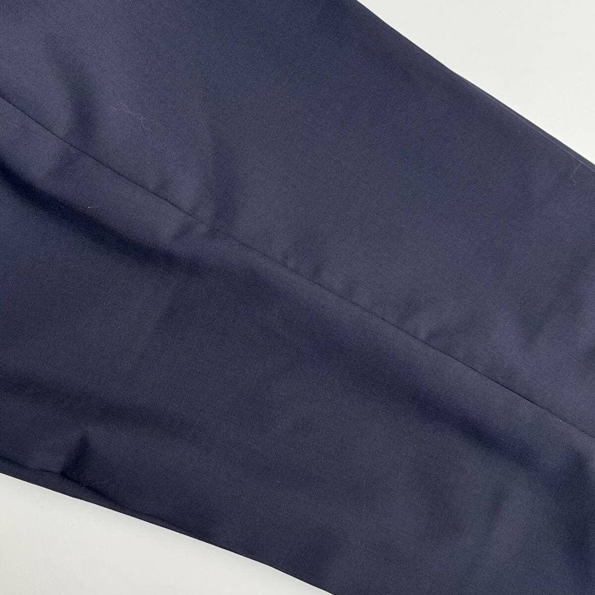 COMME des GARONS HOMME コムデギャルソンオム XSサイズ ウールスラックス センタープレス ネイビー HG-P023
