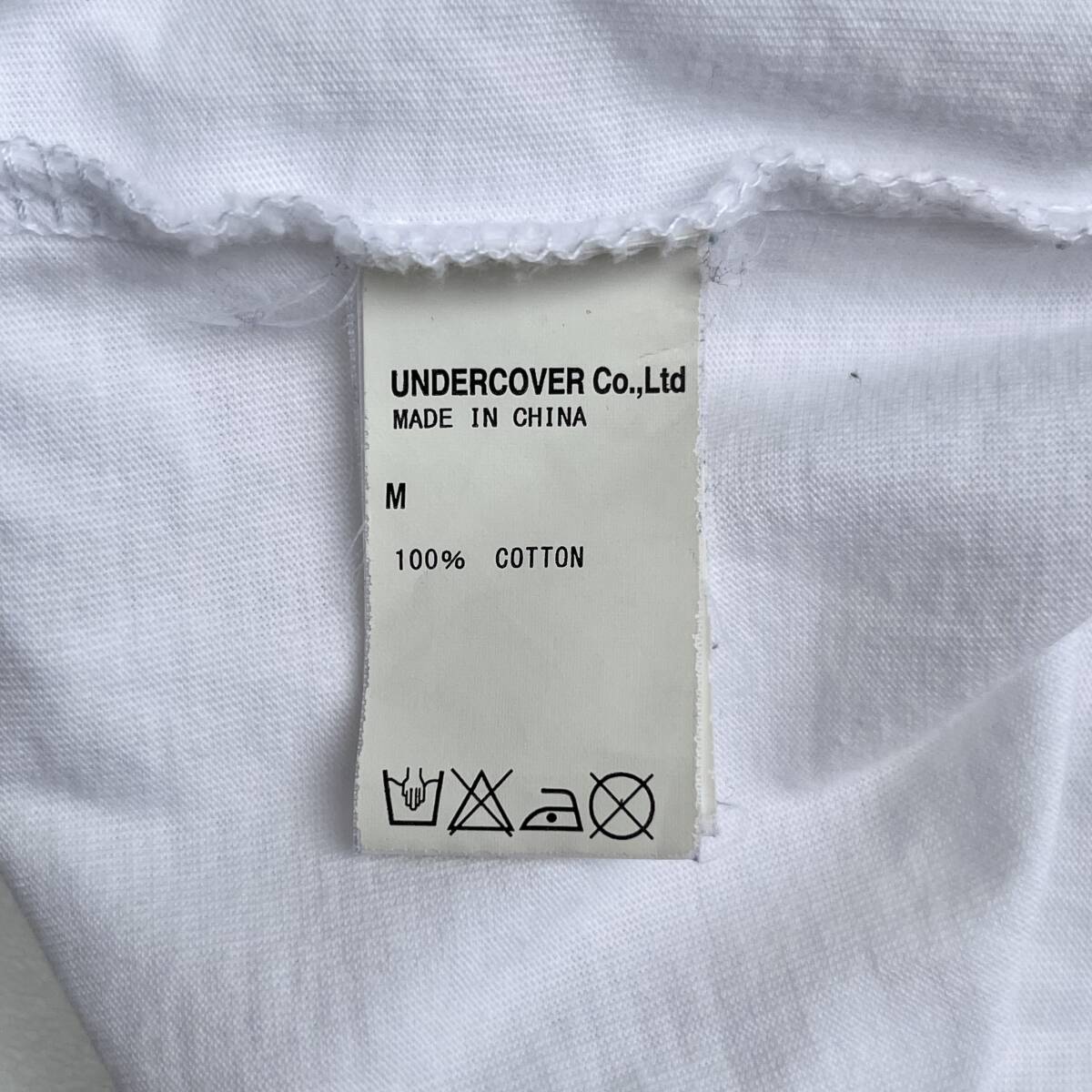 UNDERCOVERISM アンダーカバーイズム Mサイズ Uロゴ Tシャツ 半袖 花柄 ホワイト