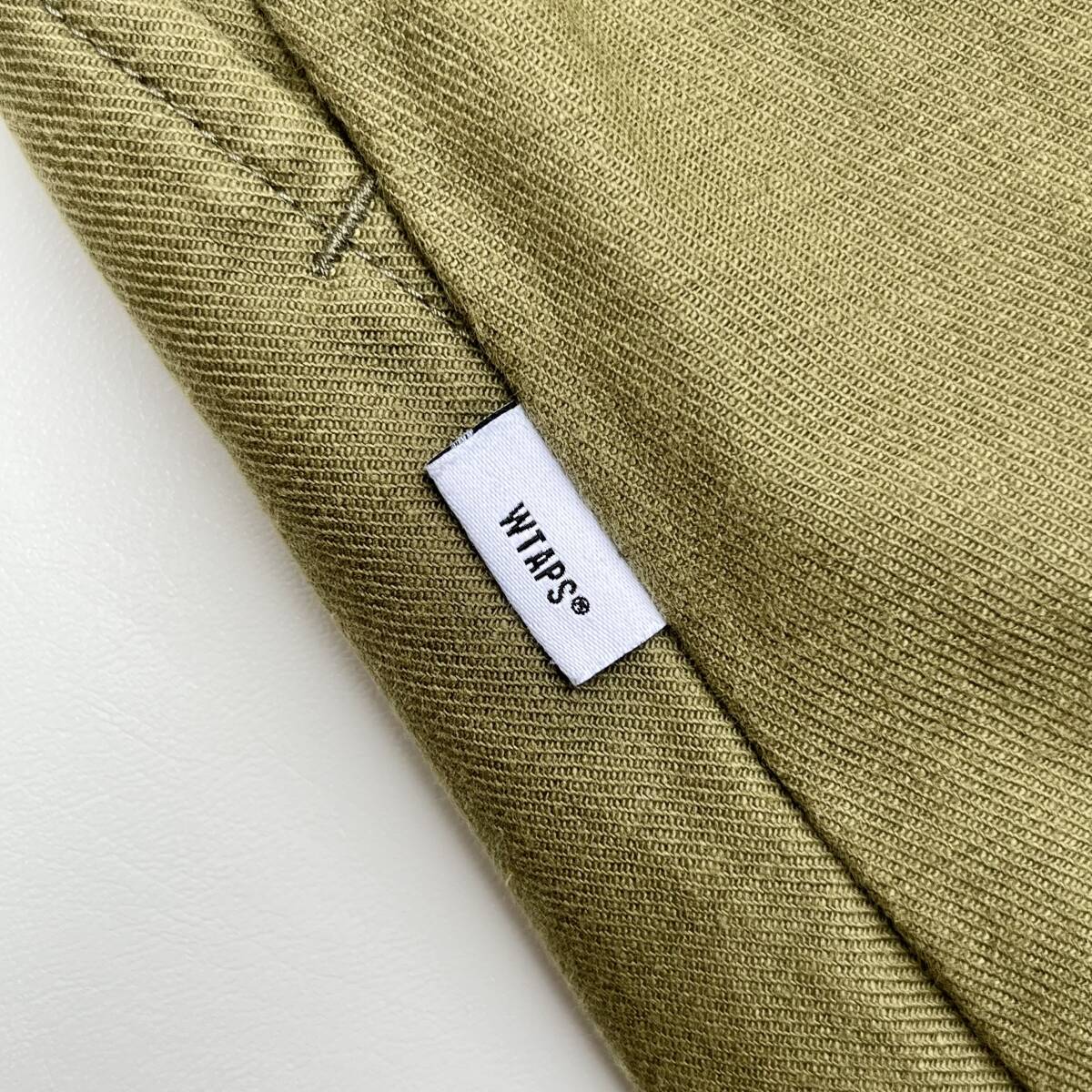 WTAPS ダブルタップス サイズ1 SHINOBI TROUSERS シノビ トラウザーパンツ ツータック カーキ 212GWDT-PTM01