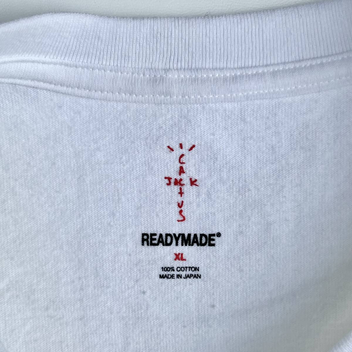 READY MADE レディメイド CACTUS JACK カクタスジャック XLサイズ ロゴ プリント Tシャツ 半袖 パック 19SS トラヴィススコット