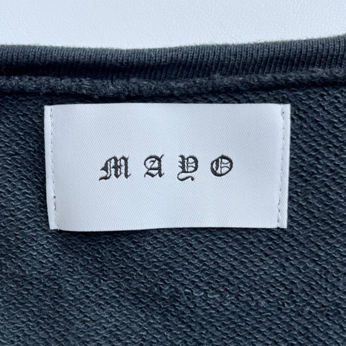 SLAVE OF MAYO スレイブオブメイヨー Lサイズ FELXX ラグラン スウェット Tシャツ カットオフ 7分丈