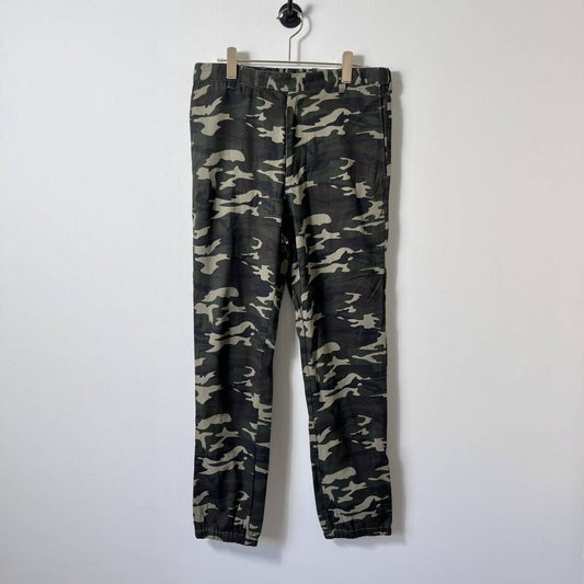 未使用品 MAYO メイヨー Lサイズ Camo Embroidery Lounge Pants カモフラージュ フルレングス パンツ 刺繍 グリーン