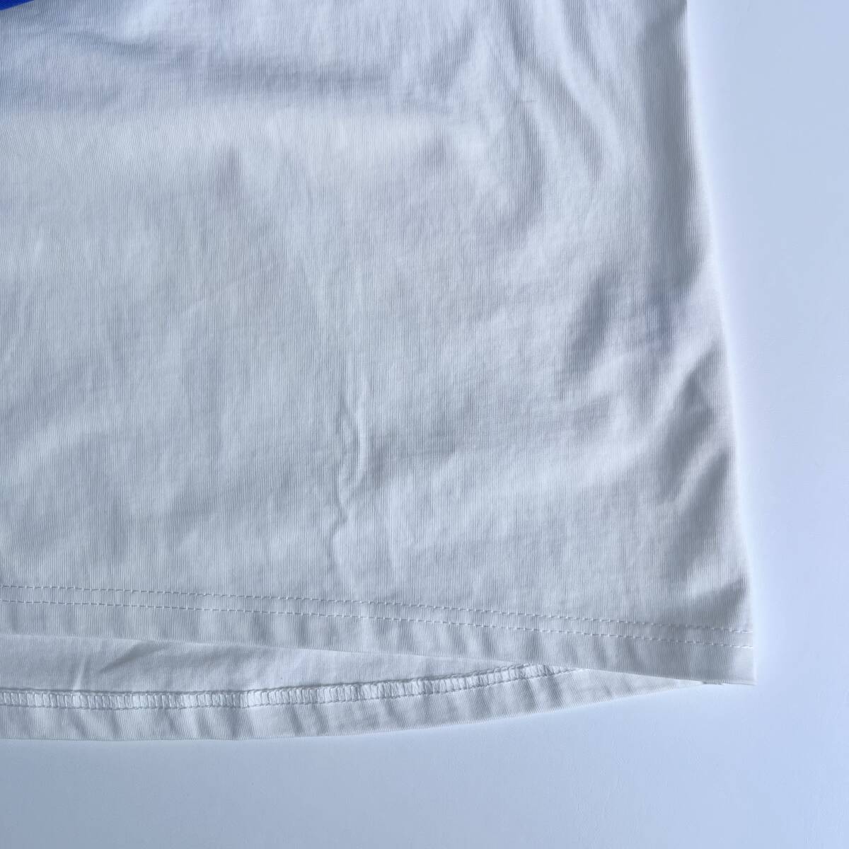 未使用品 MAYO メイヨー Lサイズ Skull Embroidery Raglan Long Sleeve Tee ロングスリーブTシャツ ロンT スカル 刺繍 ホワイト