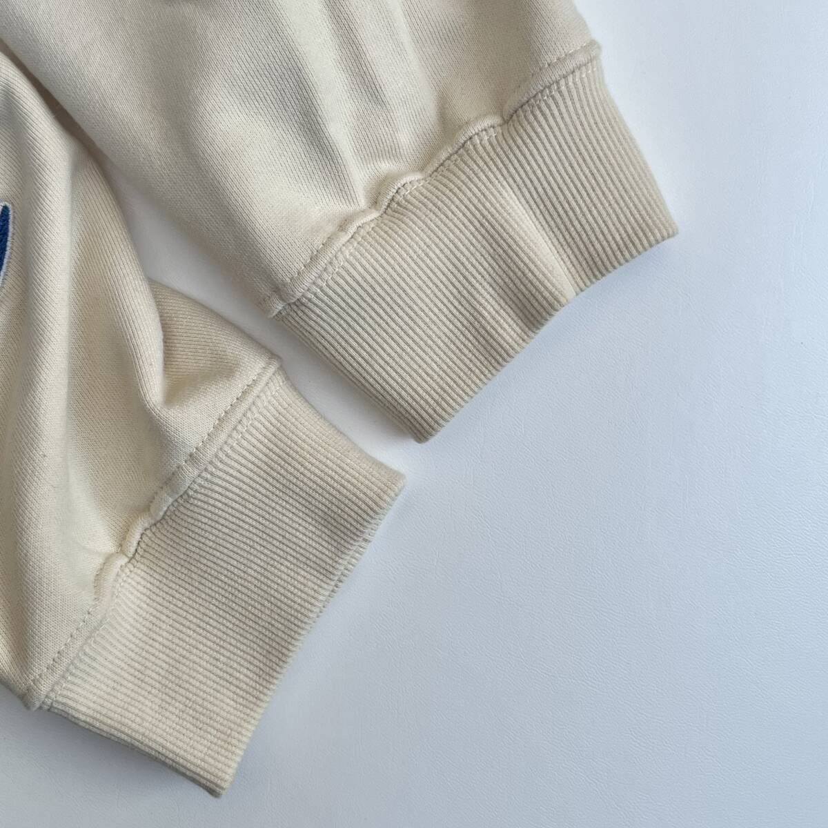 未使用品 MAYO メイヨー Lサイズ Sunshine Embroidery Hoodie キリスト クロス パーカー フーディ 刺繍 オフホワイト