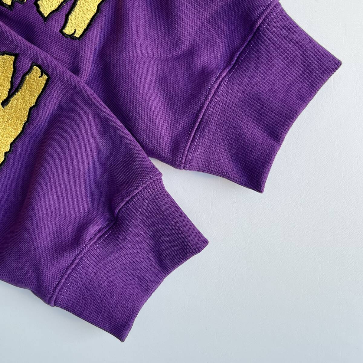 MAYO メイヨー XLサイズ Embroidery Hoodie スカル パーカー フーディ ラグラン 刺繍 グラフィック パープル